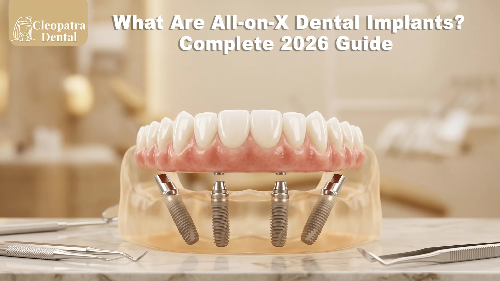 What Are All-on-X Dental Implants? Complete 2026 Guide | Cleopatra Dental Riverside